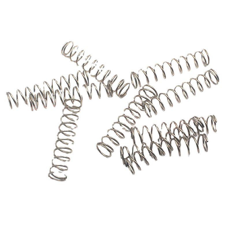 In-Stock Stainless Steel Y-Type Compression Spring, 0.7mm Wire Diameter, 4-12mm Outer Diameter, Customizable.