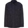 Polo Einfarbige Lockere Passform Freizeit Langarmjacke Herren Jacken Blau 710810199001