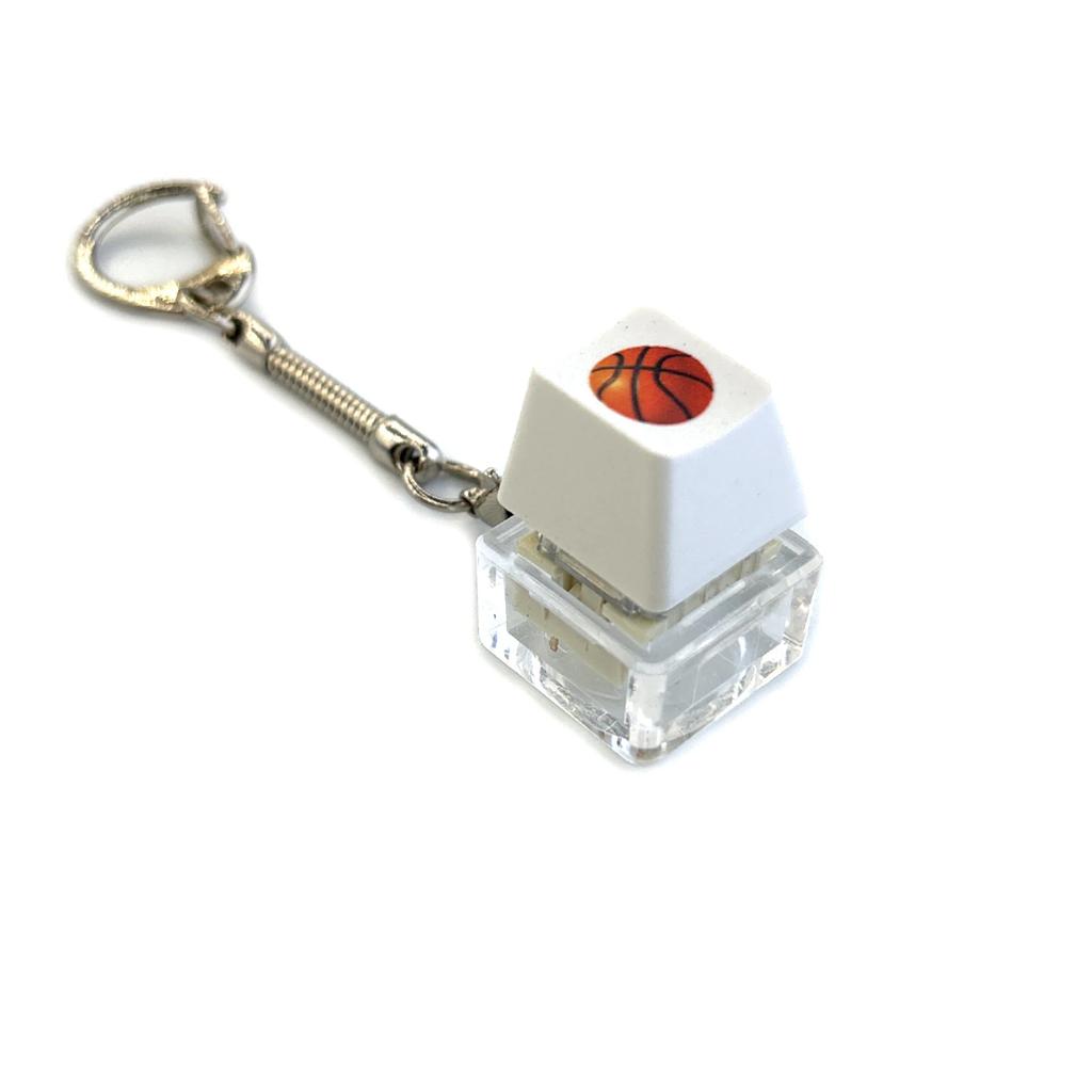 Decompression Keychain Mechanical Keyboard Button Keyring Fingertip Key Cap Pendant Antistress Toy