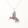Pink Tourmaline Gemstone 925 Sterling Silver Jewelry Pendant 1.8" Unique Gift CP-20-19