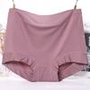 Large Size Women's High-waisted Underwear Is Soft and Breathable, Comfortable and Skin-friendly, Simple and Daily Panties
