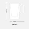 Personal cup Tea ceremony accessories Tea Separation Afternoon Tea Office Cup 500m