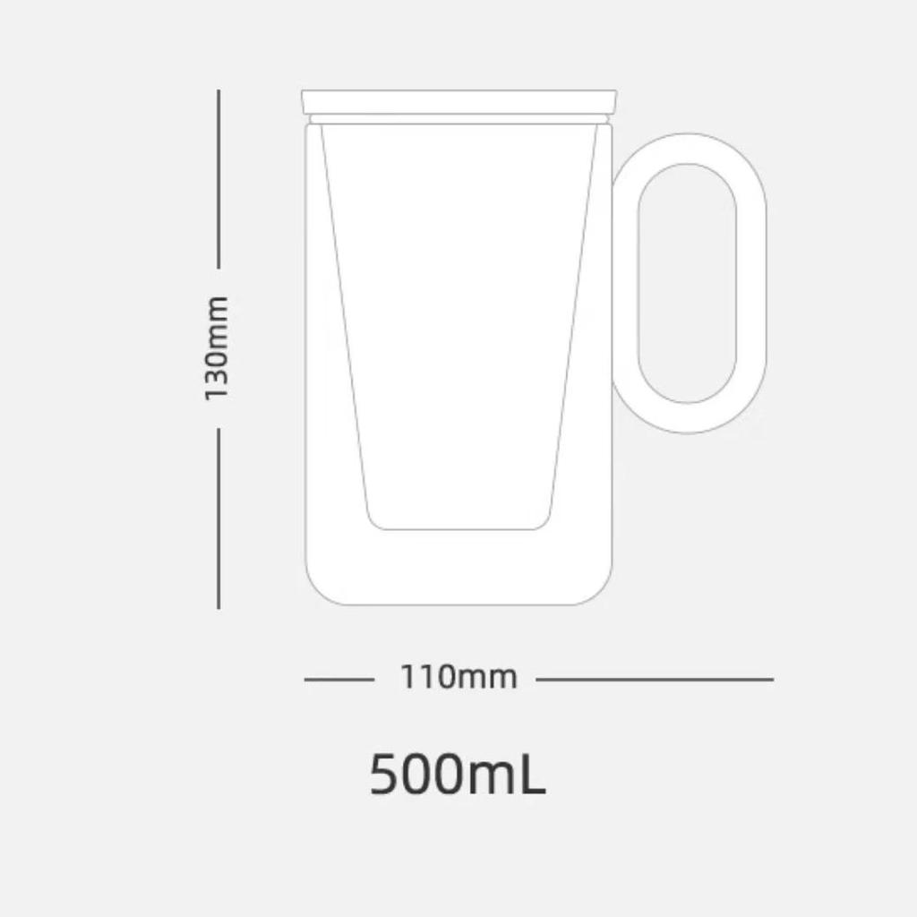 Personal cup Tea ceremony accessories Tea Separation Afternoon Tea Office Cup 500m