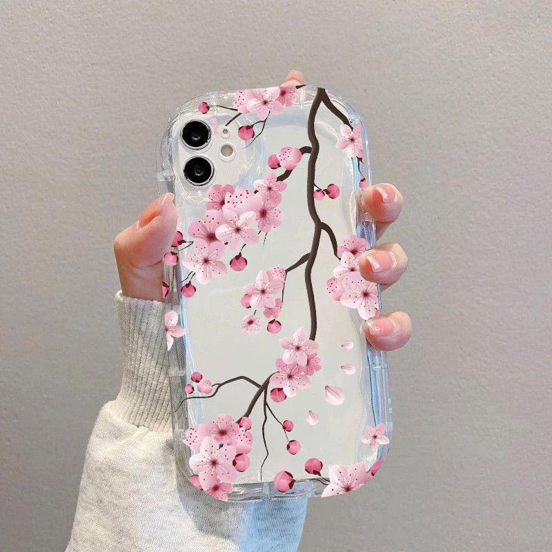 Phone Case For OPPO Reno 15 15F 14F 12F 11F 13F 13 14 12 11 A6 A5 Pro A79 A60 Realme C53 C55 C65 C63 C67 C75 Small Flowers Cover