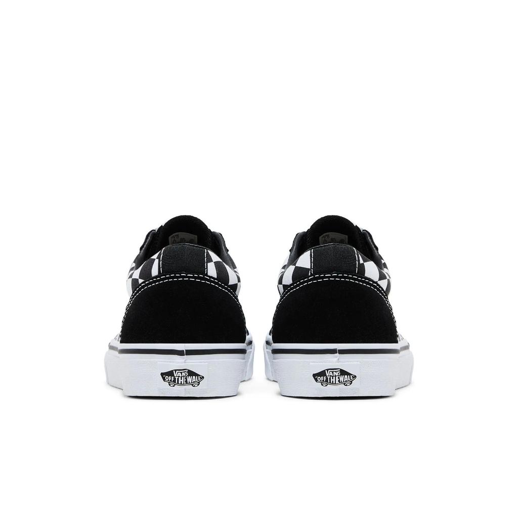 Vans Ward 'Checkered' (Unisex) Black / True White Skate Shoes VN0A38DMPVJ