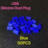50 USB Dust Plug Charger Port Cover Cap Female Jack Interface Universal Silicone Dustproof Protector Tablet PC Notebook Laptop2