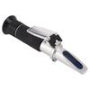 Handheld Refractometer 1.000 To 1.130 SG 0 To 32 Brix Sugar Alcohol Meter with Auto Temp