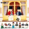 M8248 Inland Sea Island Gang Small Particle Building Block Assembly Children'S Toys Goat Parrot