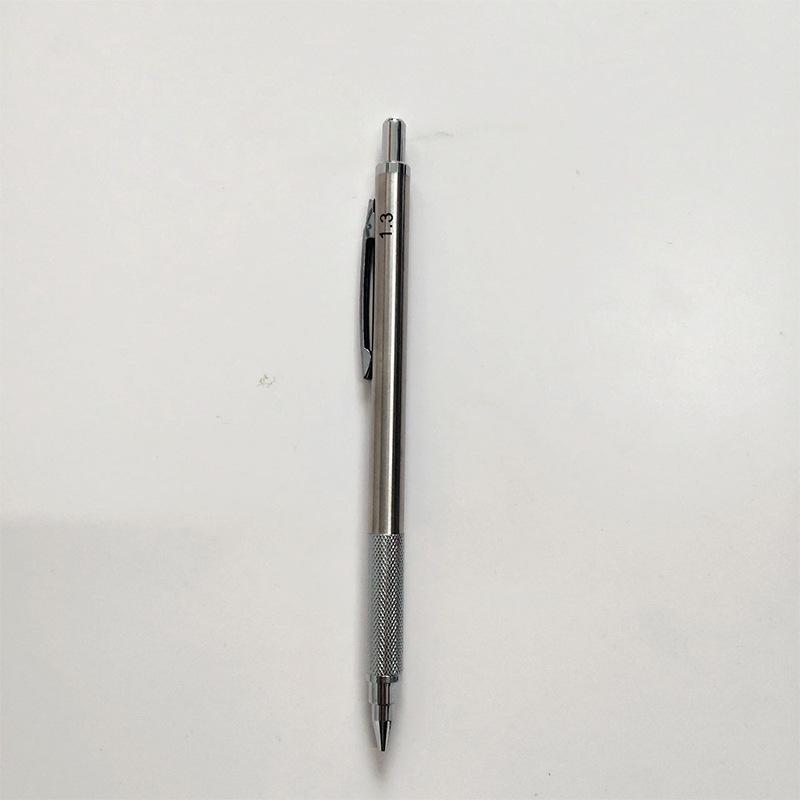 Metall Mechanische Stifte - 0,3/0,5/0,7/0,9/1,3/2,0mm Automatisches Sortiment