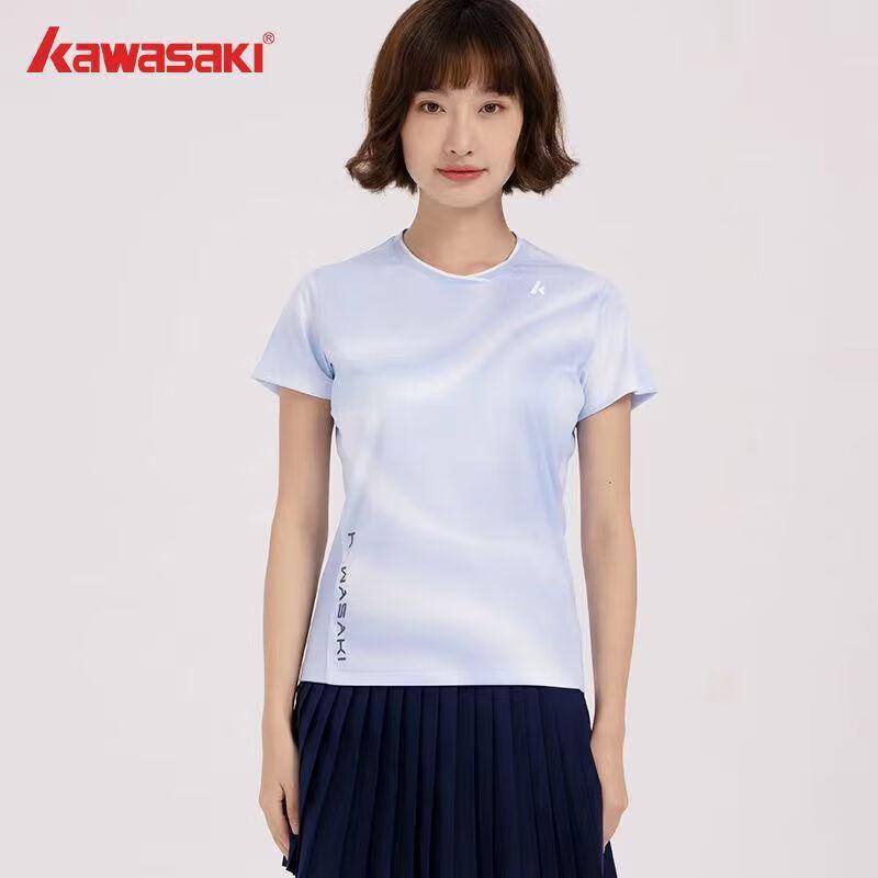 

Kawasaki Women s Round Neck Short Sleeve Badminton T-Shirt