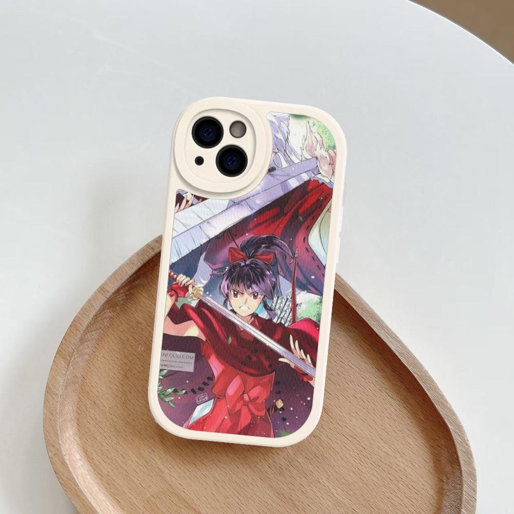 

I-Inuyasha A-Anime Phone Case Hard Leather For iPhone 16 15 14 13 12 Mini 11 14 Pro Max Xs X Xr 7 8 Plus Fundas iPhone 14 pro