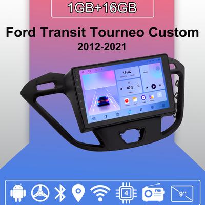 Autoradio Android Auto Carplay für Ford Transit Tourneo Custom 2012-2021 Multimedia-Player Head Unit Stereo GPS-Navigation BT WIFI 1 + 16 GB