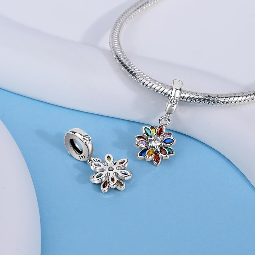 

Cherry Blossom Rose Daisy Dragonfly Heart Copper Plated For Charms Copper Plated Original Bracelet For Jewelry Making