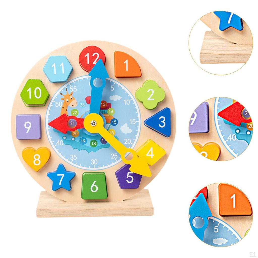 Digital Clocks Number Learning Toy Animal for Activity Birthday Gift Child