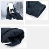Mens Winter Gloves Thicken Thermal Warm Fleece Full Finger Gloves Cold Resistance Windproof Outdoor Skiing Cycling Mittens Women