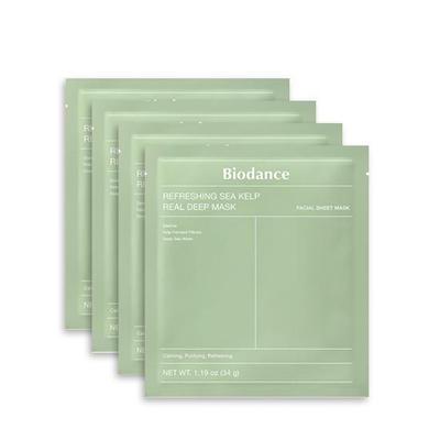 BIODANCE Refreshing Sea Kelp Real Deep Mask 34g*4ea