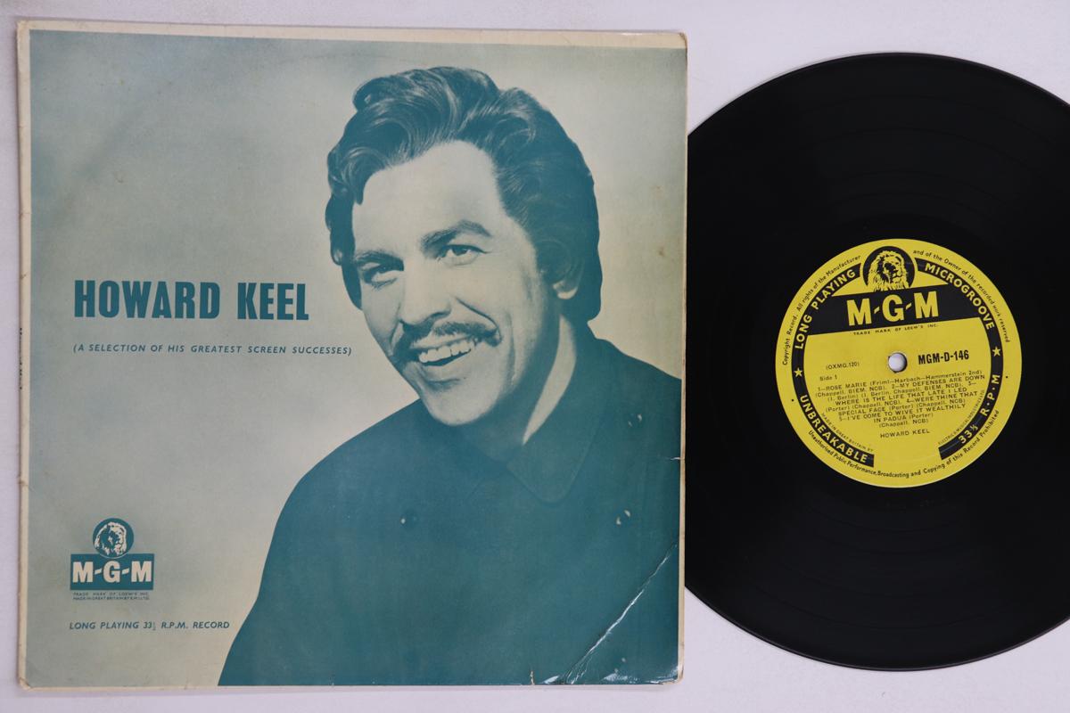 

10inch Record HOWARD KEEL - Howard Keel MGMD146 MGM UK Pop Used