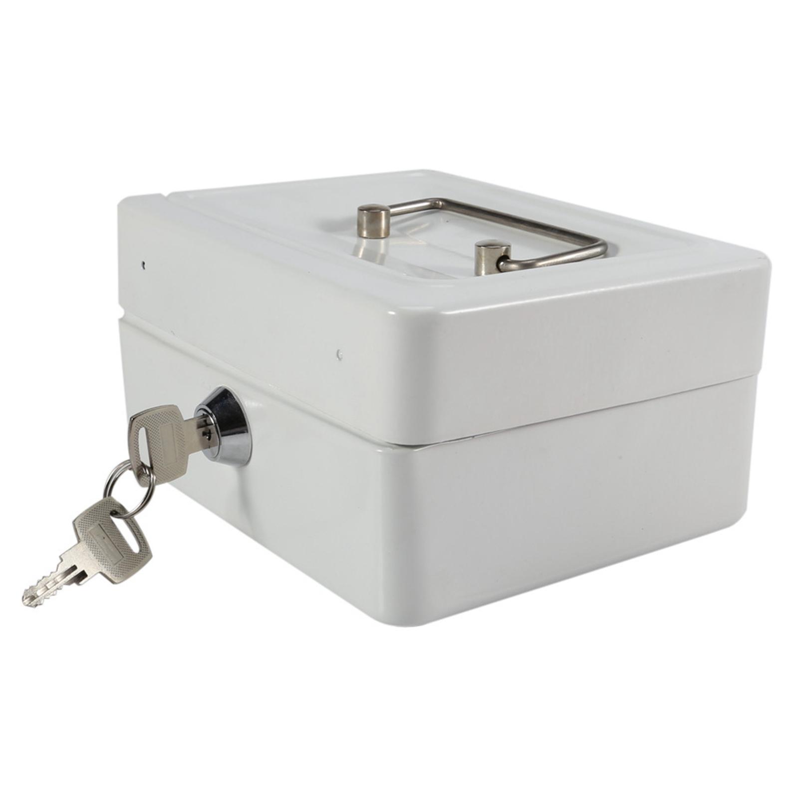 

1 шт. Мини Портативный Утюг Мелкий Запираемый Сейф для Наличных Денег Монет Безопасность Коробка Домашний Новый Small white