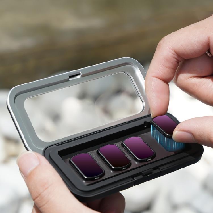 Multipurpose Camera Lens Filter Organizers Secure Magnetic Carrying Case for Pocket 3 Camera