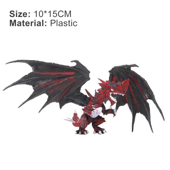 Simulation Plastic Cement Dinosaur Flying Dragon Model Children Gift for Kids