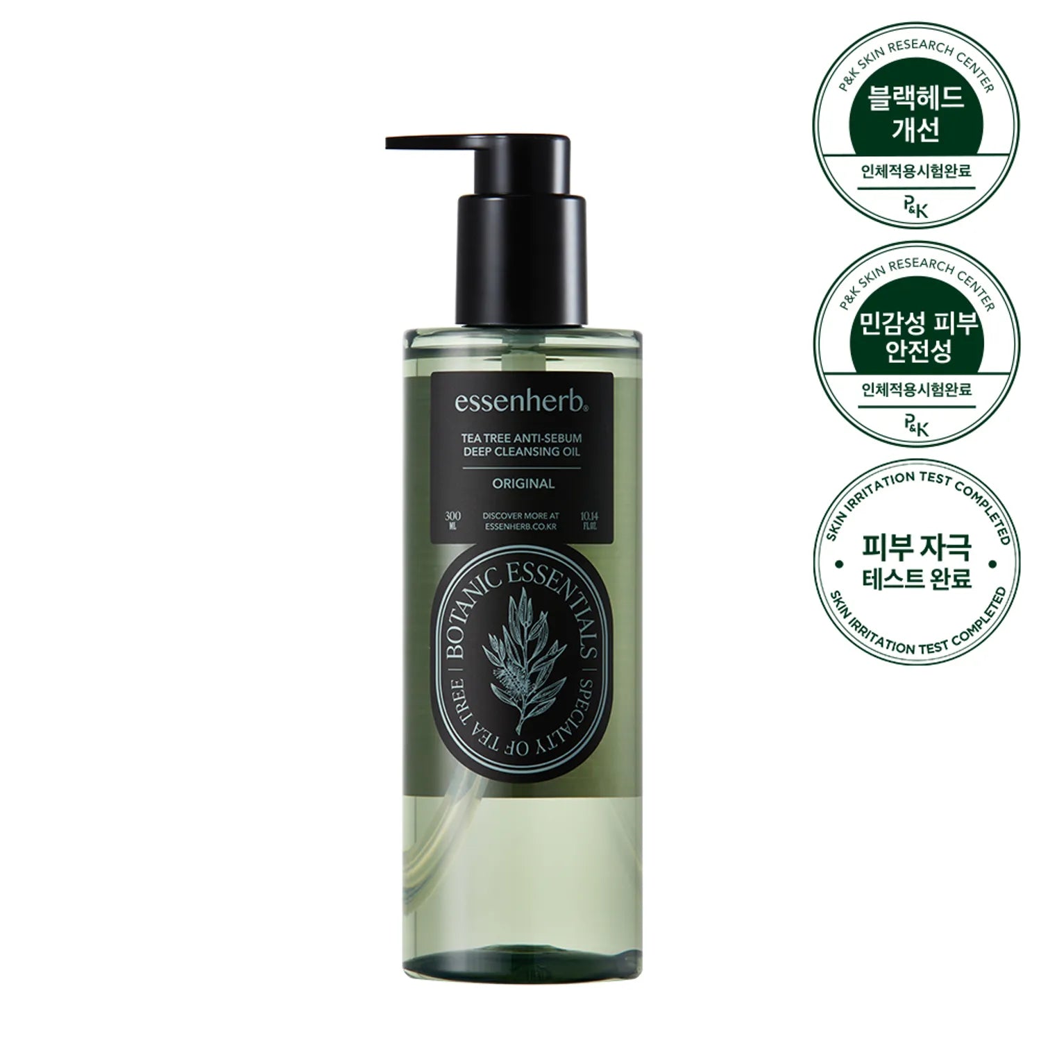 essenHERB Tea Tree Anti- Sebum Deep Cleansing Oil 300ml 300ml