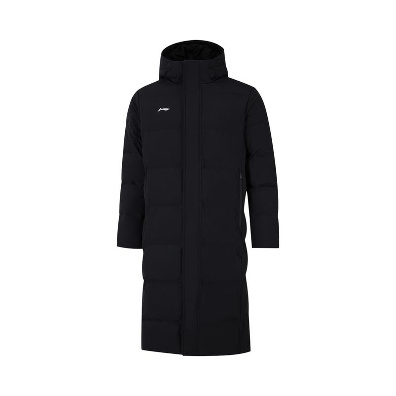 Li-Ning Warmth Retaining Windproof Anti-Static Stand Collar Comfortable Outdoor Casual Versatile Down Jacket Unisex Outerwear AYMV347-3