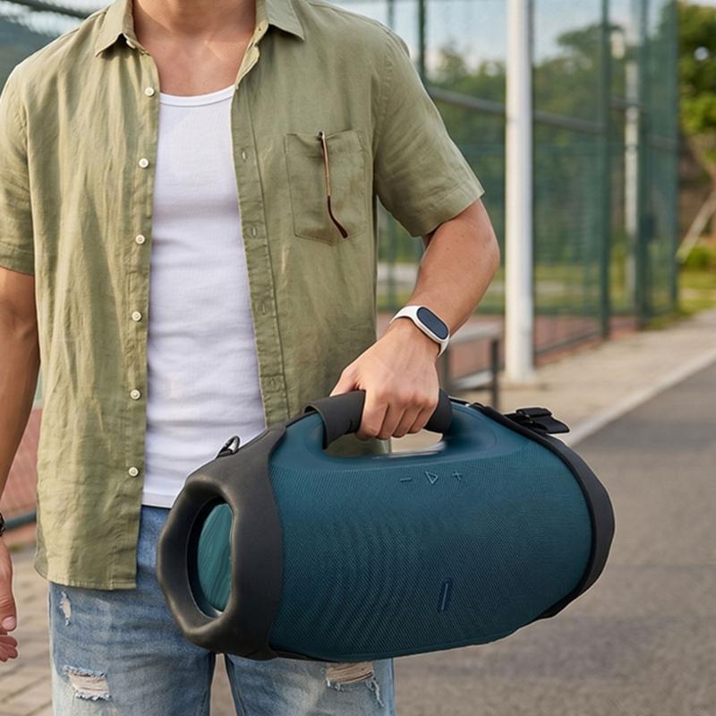 Protector Cover With Adjustable Shoulder Strap for Boombox 4 Portable Speaker Scratch Resistant Sleeve Case