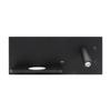 Minimalist LED Bedside Wall Light with Wireless Charger & USB Reading Light