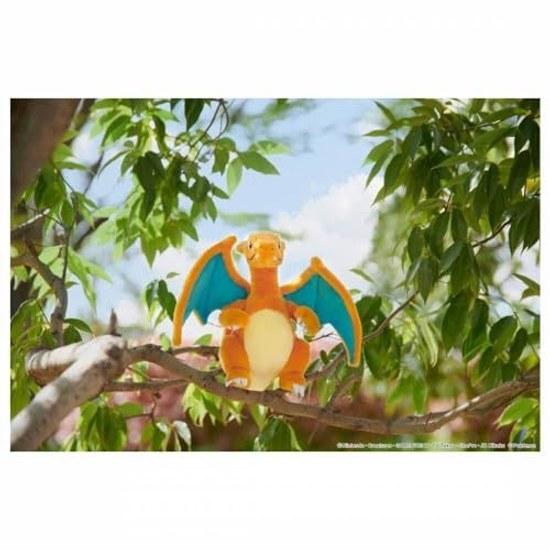 Takaratomy A.R.T.S Pocket Monster Pokemon I Choose You Plush Lizardon Approximately 27cm Wide