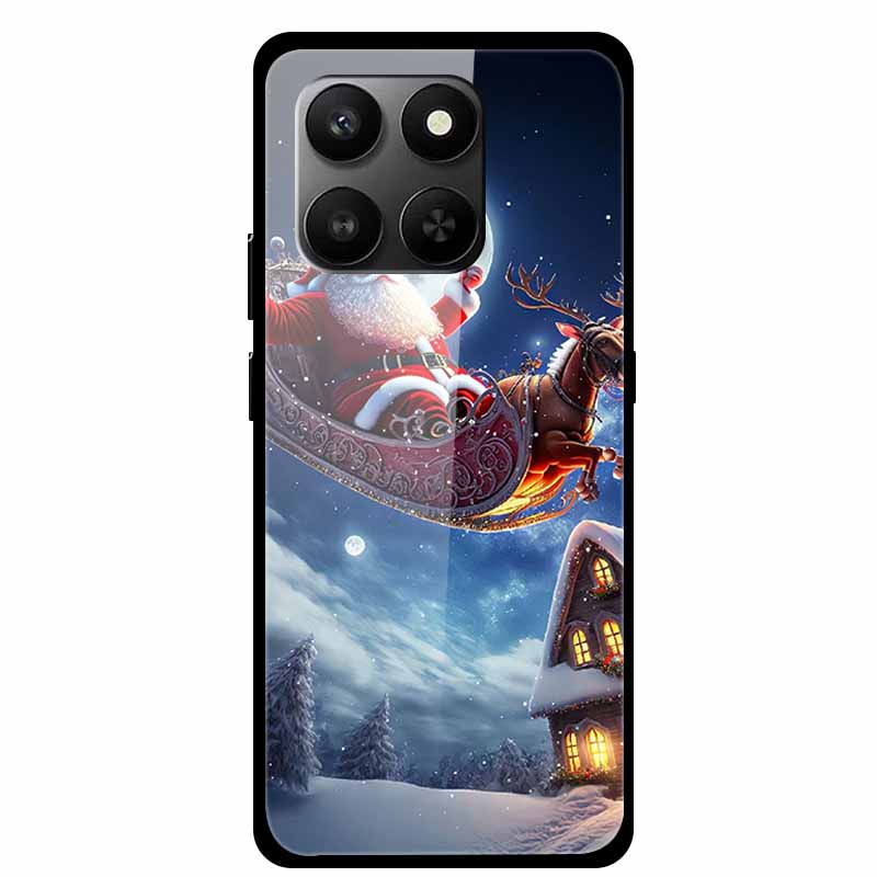 For Honor 200 Pro Cover Play 10T 5G Bumper Hard Tempered Glass Back Cases For Honor 400 Smart 5G Phone Case 6.77" Coque Funda