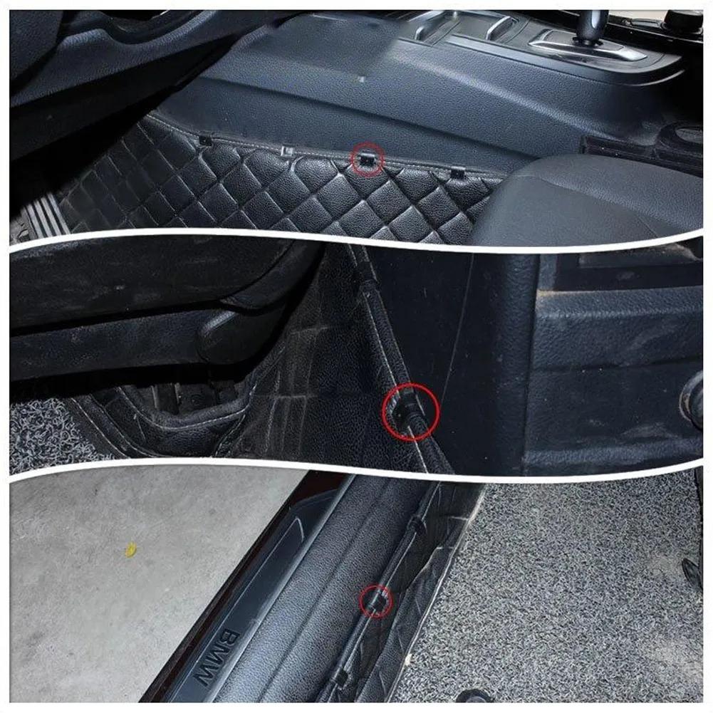 Cleme Fixare Auto 500 Buc Mixte Fixare Auto Universală Cleme Reținere Bară de Protecție Auto Nituri din Plastic cu Apăsare Cleme Ușă Panou