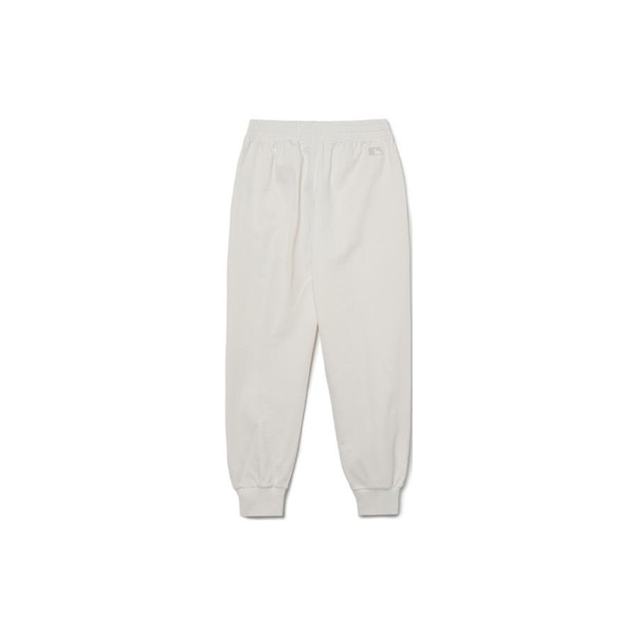 New MLB Knitted Sweatpants Unisex Cream 3APTV0131-50CRS