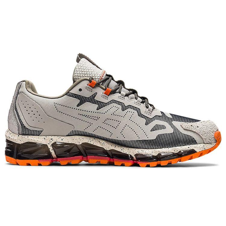 Asics Gel-Quantum 360 6 Comfortable Durable Mid-Top Casual Running Shoes Men Sneaker Oyster-Gray 1201A258-021