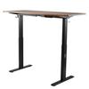 Standing Desk Frame Dual Motor, Electric Adjustable 104-160 Cm Extension Length, 4 Memory Height Settings, Stand Up Table Legs, Sit To Stand Desk Leg