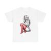 Blonde Pinup Girl Vintage Graphic T Shirt Mens BRAND NEW S-5XL Unisex T-Shirt