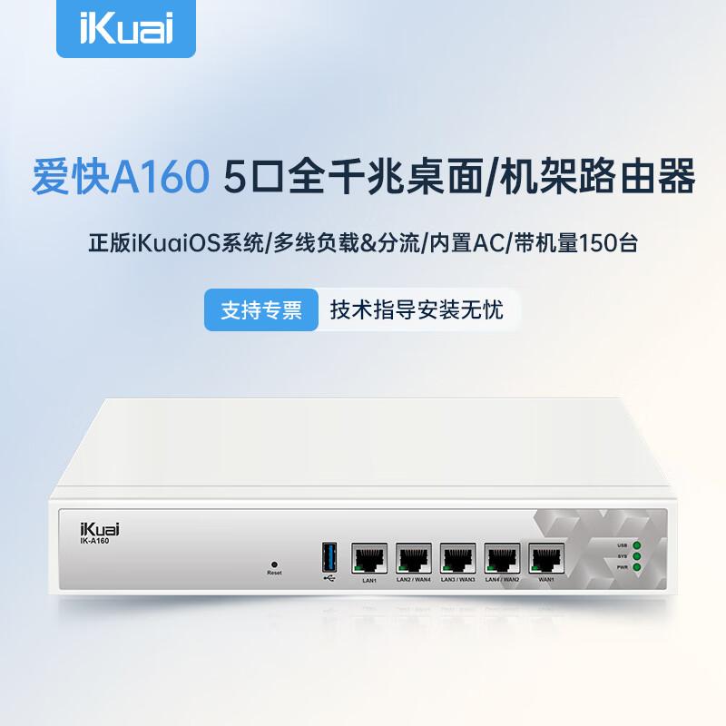 

iKuai Enterprise Gigabit Wired Router (CN version)