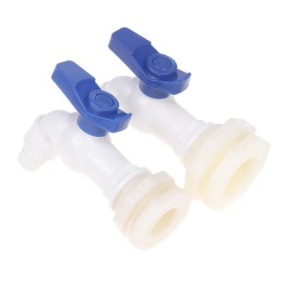 Robinet de 1/2 inch de înlocuire pentru butoi de apă, butoi de ploaie, rezervor de apă, robinet din plastic, butoi de apă de grădină, rezervor de apă, gura de scurgere, supapă