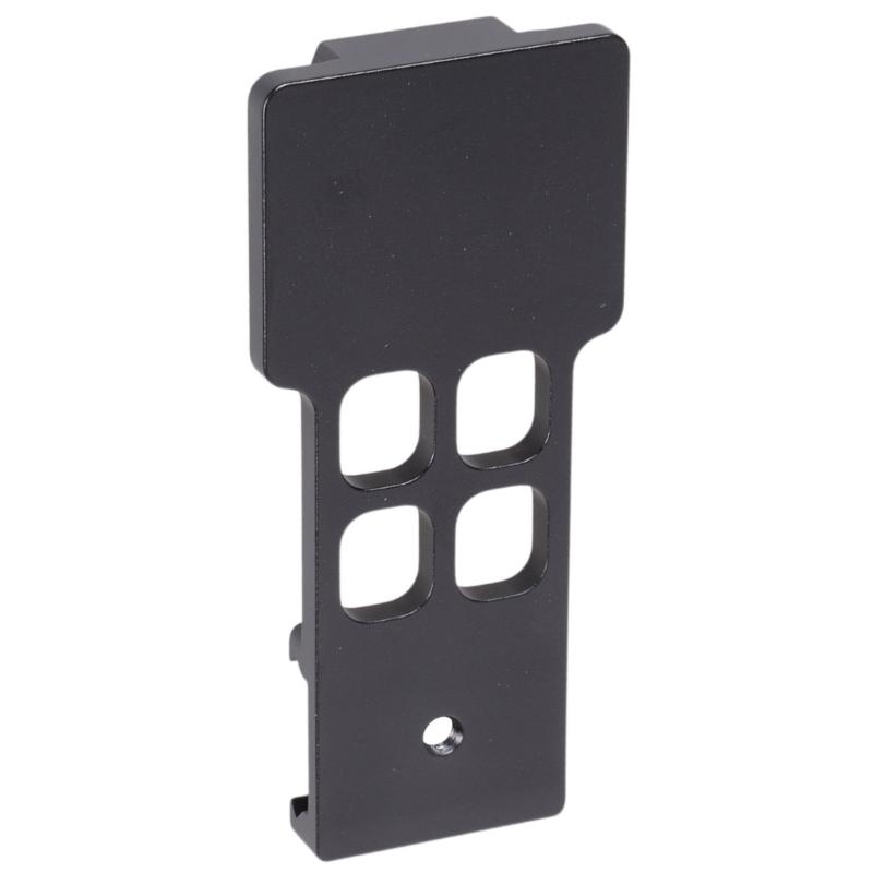20mm Side Rail Mount for 360 X3/10 11 Sports Cameras Hollowed Out Base Clamp Sturdy Screws Fixing Holder Connector
