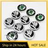 Car Sticker 2026 Hot 4Pcs 56mm Wheel Center Caps Aluminum Domed Sticker Logo Alloy Badge For Skoda Rapid Octavia A5 RS Kodiaq Fa