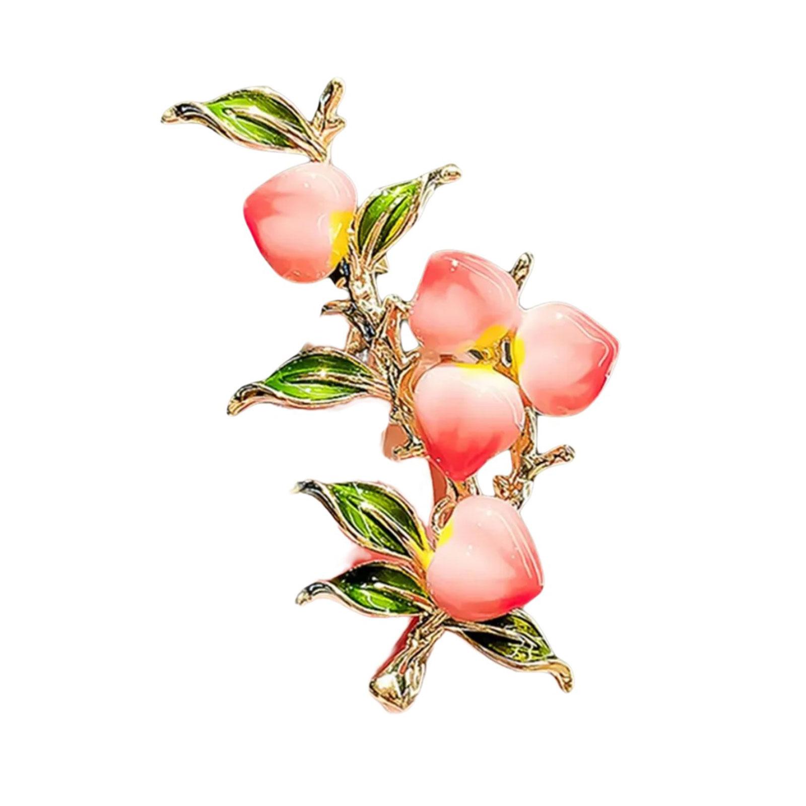 

Цветочная эмалевая брошь Брошь для невесты Женская Жемчужная булавка на лацкан Модный свадебный значок Вечерняя корсажная брошь Ювелирное изделие Животная брошь для повседневной носки 4