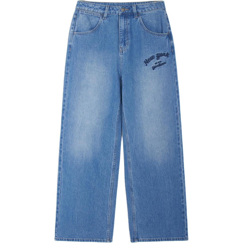 New MLB New York Yankees Jeans Women's Blue 3FDPV0144-50INS