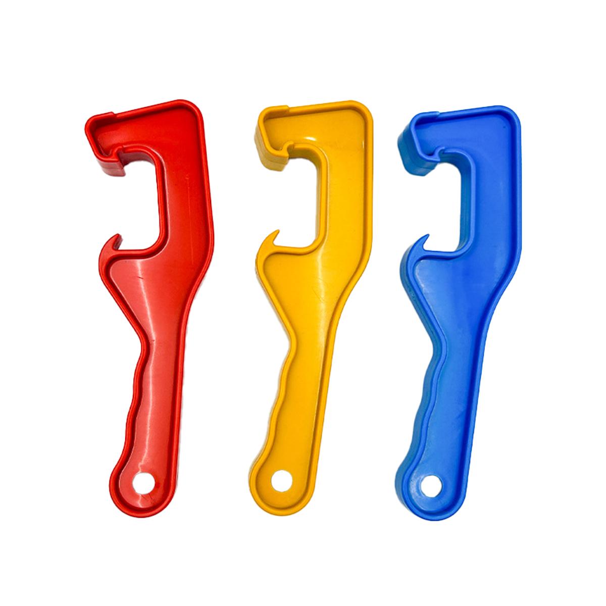 3pc Household labor-saving can opener Pail Barrel Lid Lifter Opening Bucket Lid Opener Wrench Plastic Paint Can Lid Remover Tool