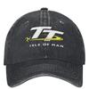 Casquette de Baseball Unisex Isle Of TT Races Décontractée Unisex Unisex Chapeaux Hip Hop Visières Chapeaux de Randonnée Pêche Cadeau d'Anniversaire