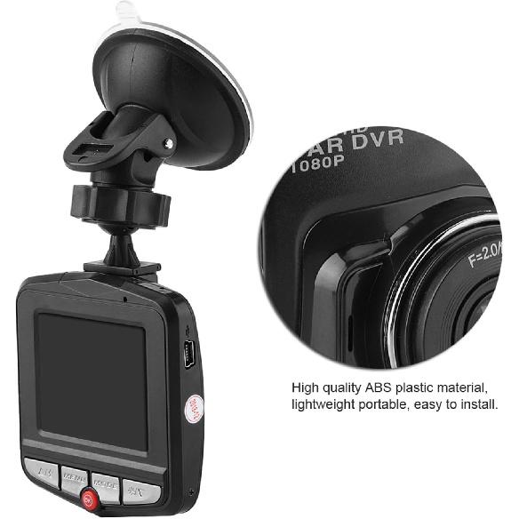 2.2inch Car DVR Camera Car Driving Recorder 170° Digital Driving Video Recorder 1080P Front and Inside Dashcam for Cars