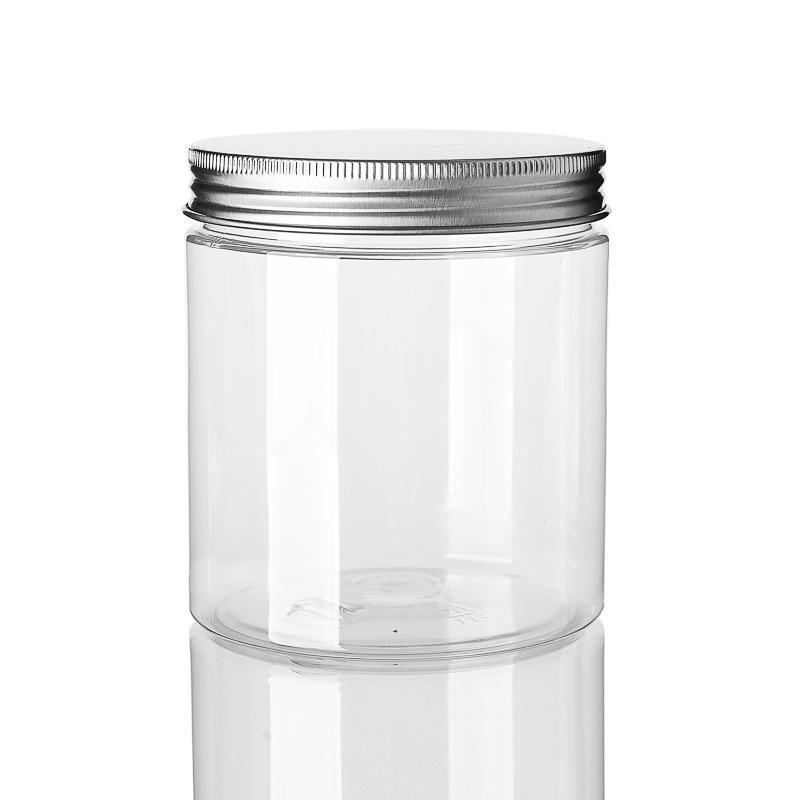 30ml Transparent Wide-Mouth 500g Plastic Cosmetic Jar