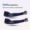 1 Pair Men's Lightweight Breathable Cooling Sports Sleeves Ice Silk Fabric Sweat-Absorbent for Cycling Fishing Running & Hiking