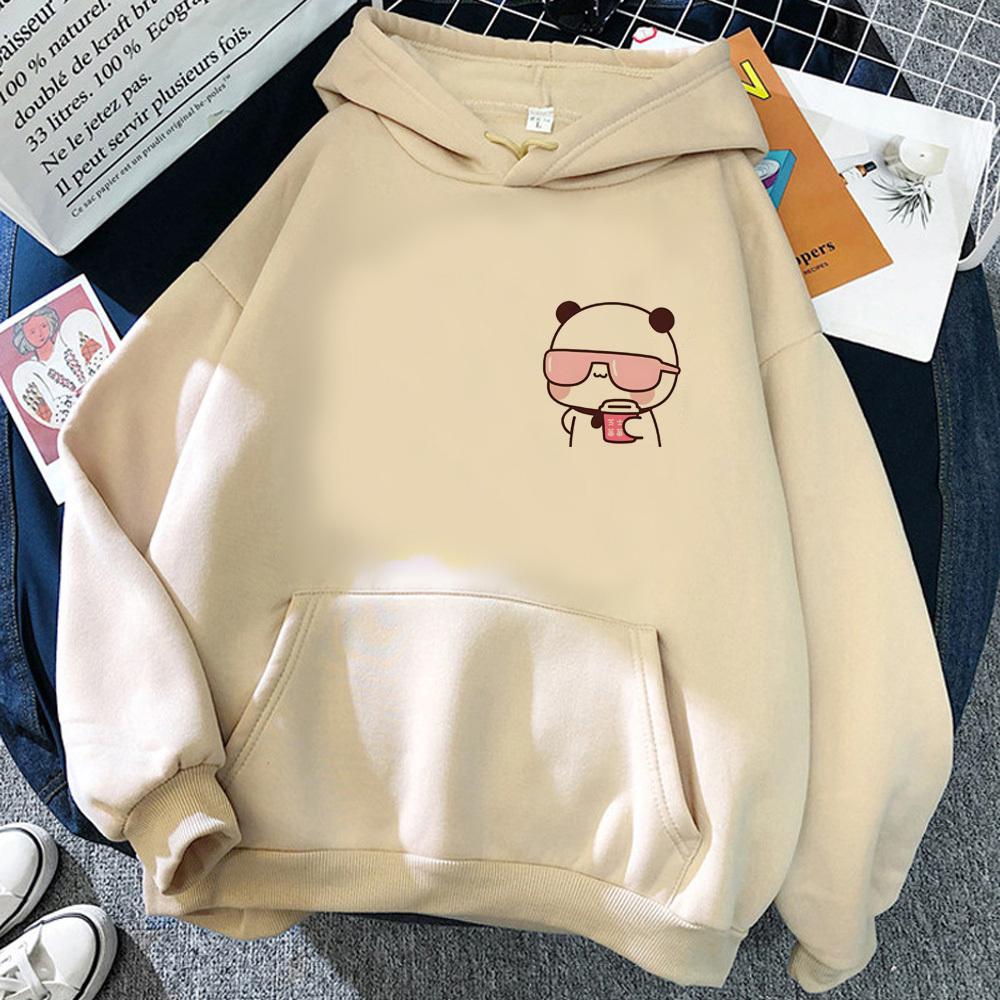 Lustige Cartoon Bubu Dudu Niedlicher Print Grafik Kapuzenpullover Anime Street Fashion Y2k Langarm Fleece Kapuzenpullover Herren Damen Paar Kleidung