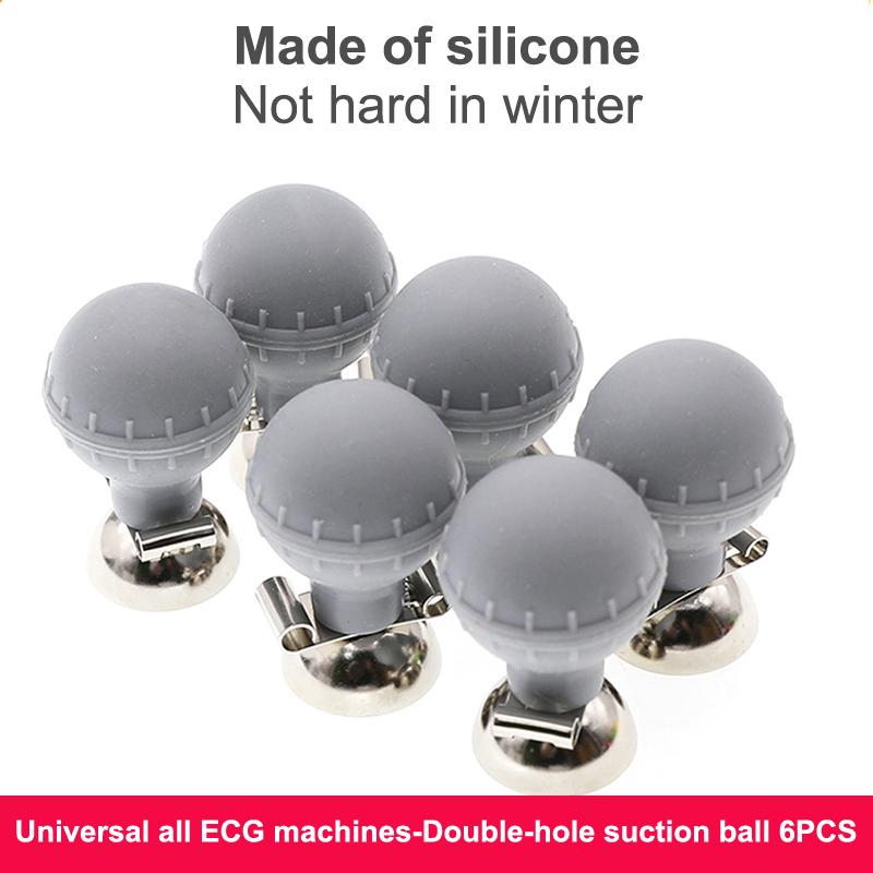Full Set Chest Suction Ball & Limb Clamp Clip Ecg Electrodes Dual Or Multi-Function Ekg Electrode For Ecg Machine Adult Use