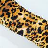 53cm Women Winter Keep Warm Gold Velvet Leopard Zebra Print Long Gloves Fashion Elegant Opera Stage Performance