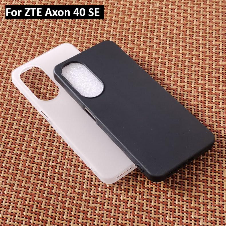 2PCS For ZTE Axon 70 60 50 40 Pro Lite Ultra 4G TPU Silicon Phone Case For zte axon70 axon50 40SE Shockproof Soft Back Cover Protective Shell